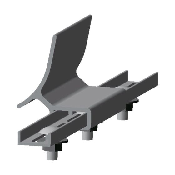 Wolf Montageschienenverbinder-Set für AluPlus-Aufdach-Montage-Sets
