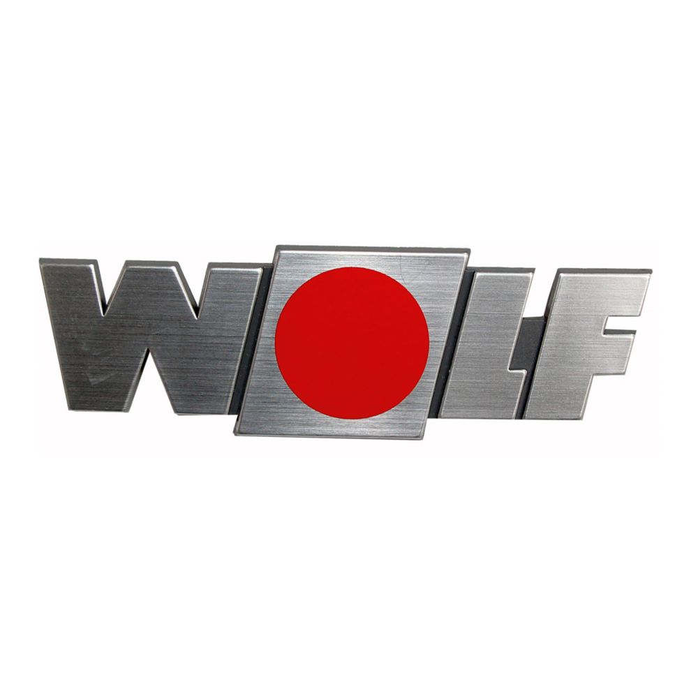 Wolf Firmenschild Wolf geclipst gebogen... WOLF-1720636  (Abb. 1)