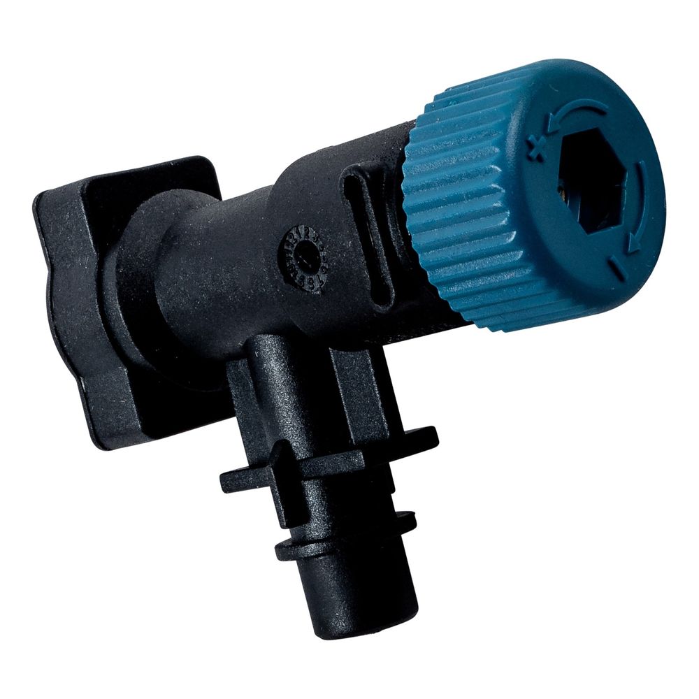 Wolf Eckhahn Kunststoff DN 10 mit Innen- und Außendurchmesser, Länge 61mm EU... WOLF-207165399 4045013551480 (Abb. 1)