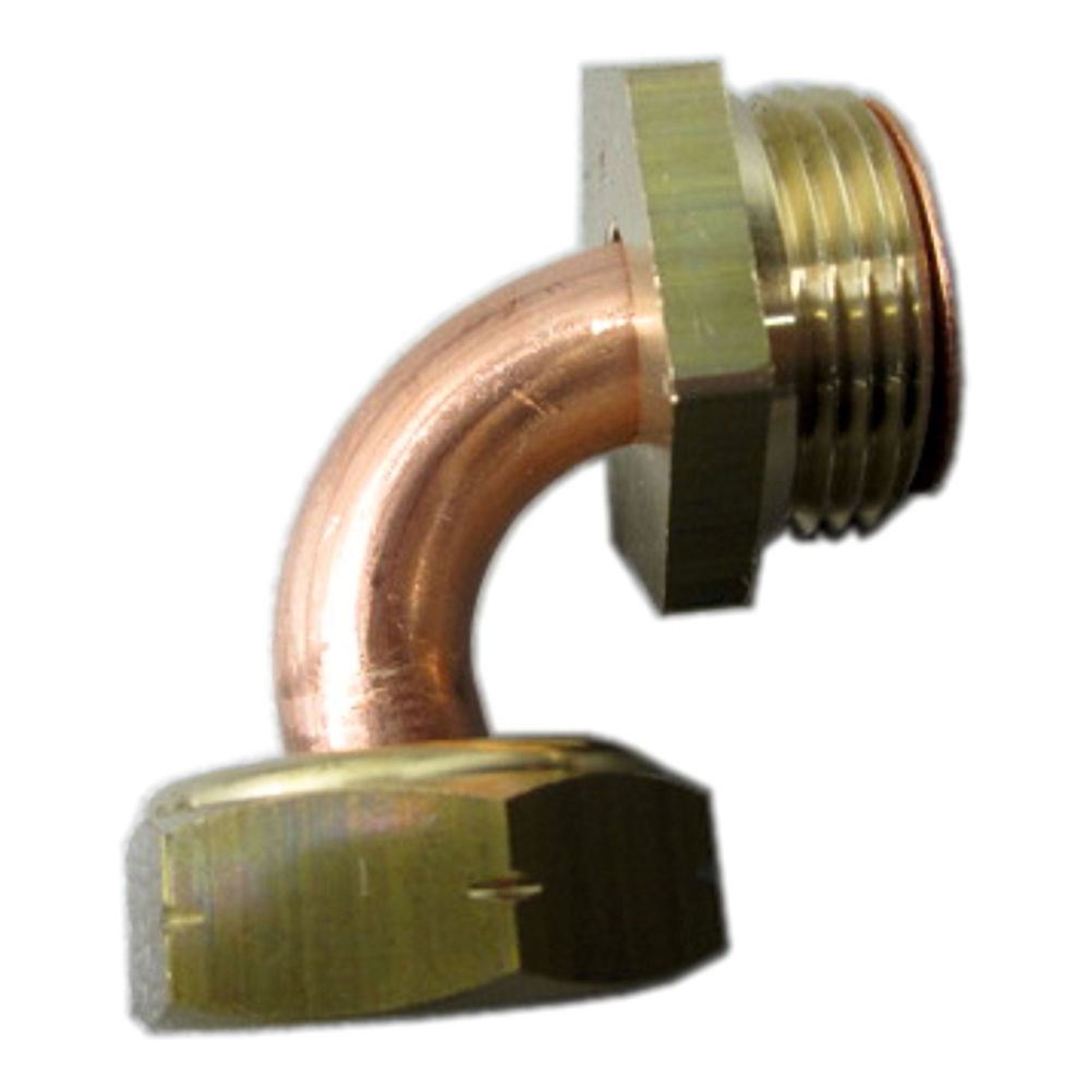 Wolf Verrohrung D12 zu Anschlussteil WW/KW... WOLF-2071709 4045013565050 (Abb. 1)