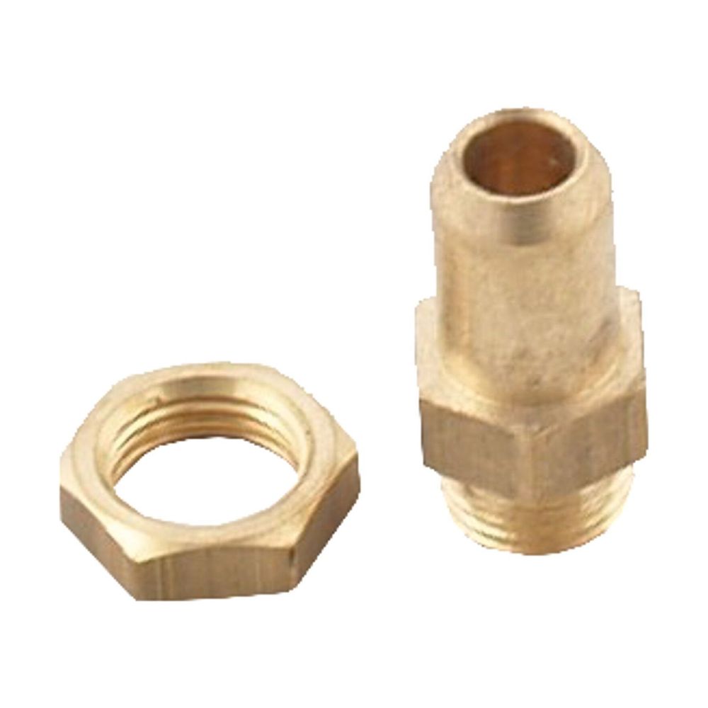 Wolf Prüfnippel R 1/8" mit Mutter Abgas für MGK... WOLF-242504699 4045013502758 (Abb. 1)
