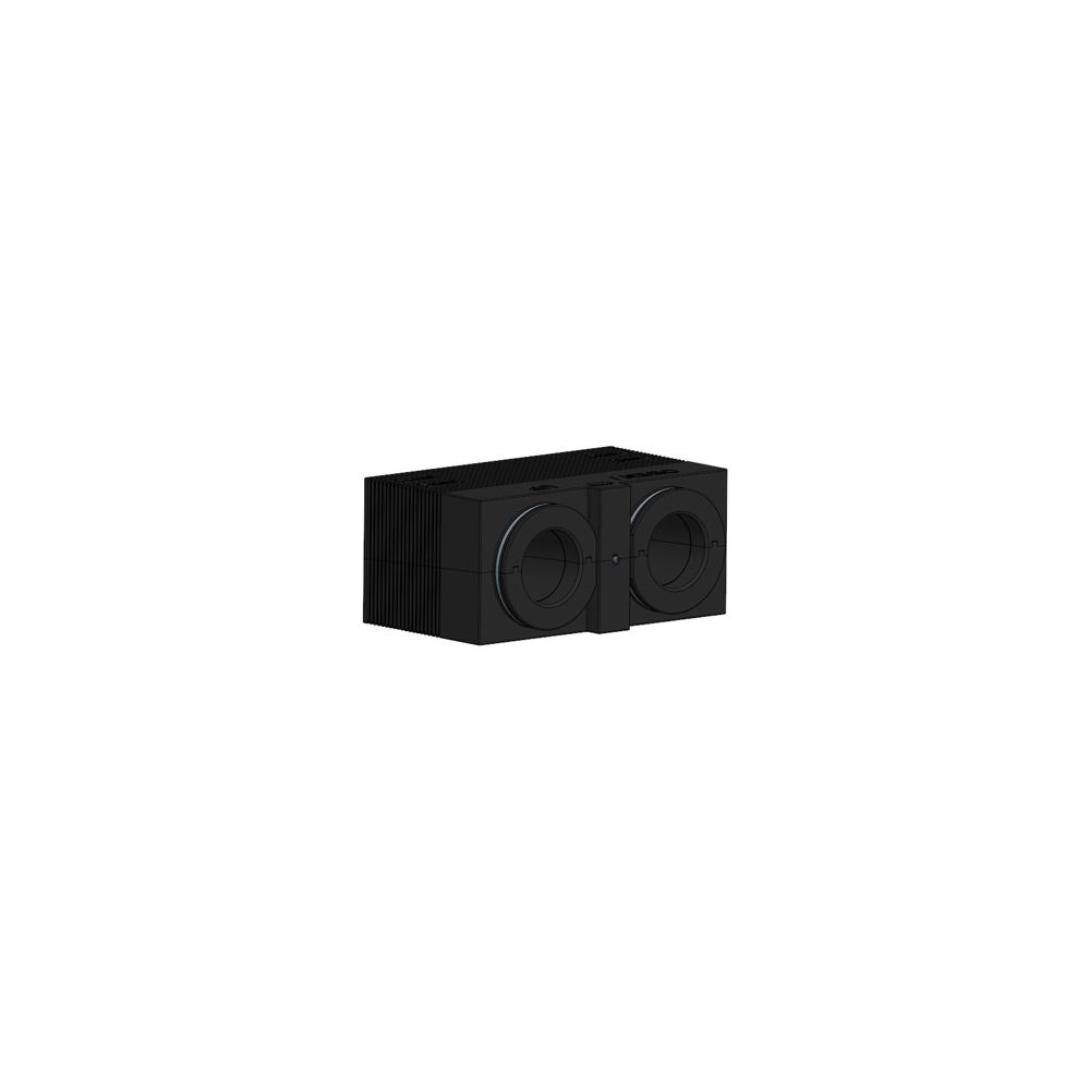 Wolf ISO-Rohrsystem Mauerblock DN 125... WOLF-2578203 4045013570351 (Abb. 1)