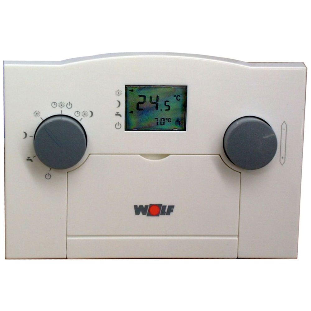 Wolf Analoger Temperaturregler AWT witterungsgeführt mit Tagesprogramm... WOLF-2733055 4045013031531 (Abb. 1)