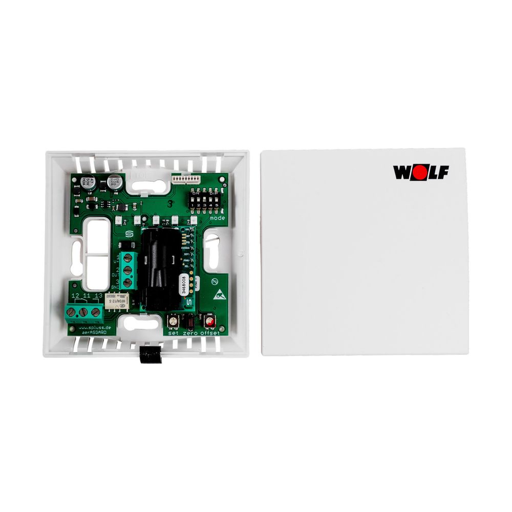 Wolf CO2-Sensor Aufputz, Ausgangssignal 0-10V... WOLF-2744854 4045013107960 (Abb. 1)