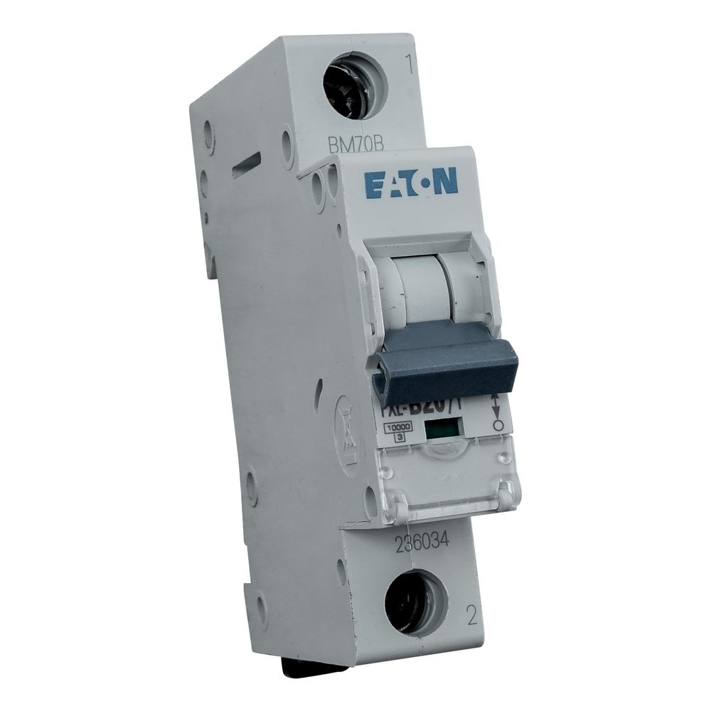 Wolf Leitungsschutzschalter B20 1-polig für Elektrounterverteilung FHA 05-10 230V... WOLF-2749031 4045013540392 (Abb. 1)