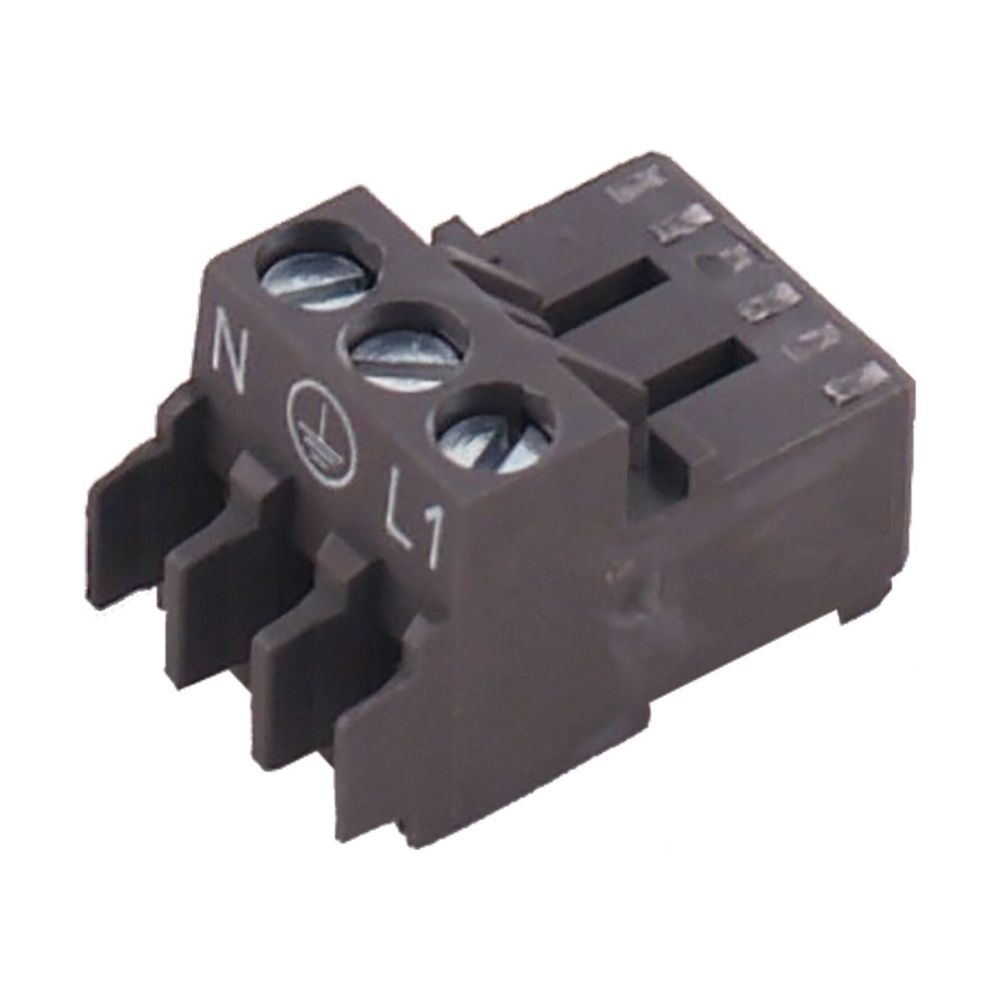 Wolf Gegenstecker Rast5 3-polig für Regelung für TGK, TGK-B, braun... WOLF-279407299 4045013502932 (Abb. 1)
