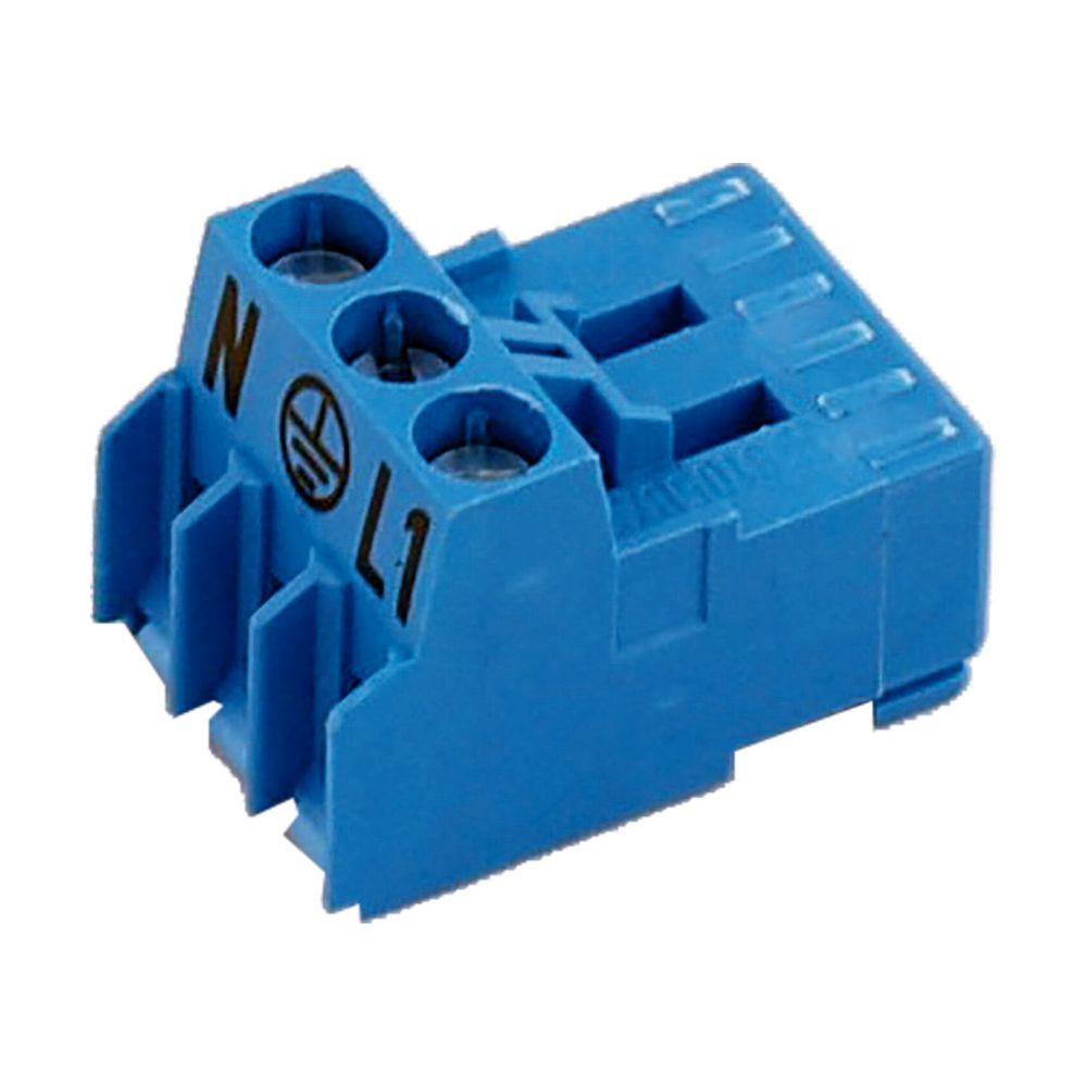 Wolf Gegenstecker 3-polig blau für CGU-2/CGU-2K... WOLF-279407399 4045013273214 (Abb. 1)