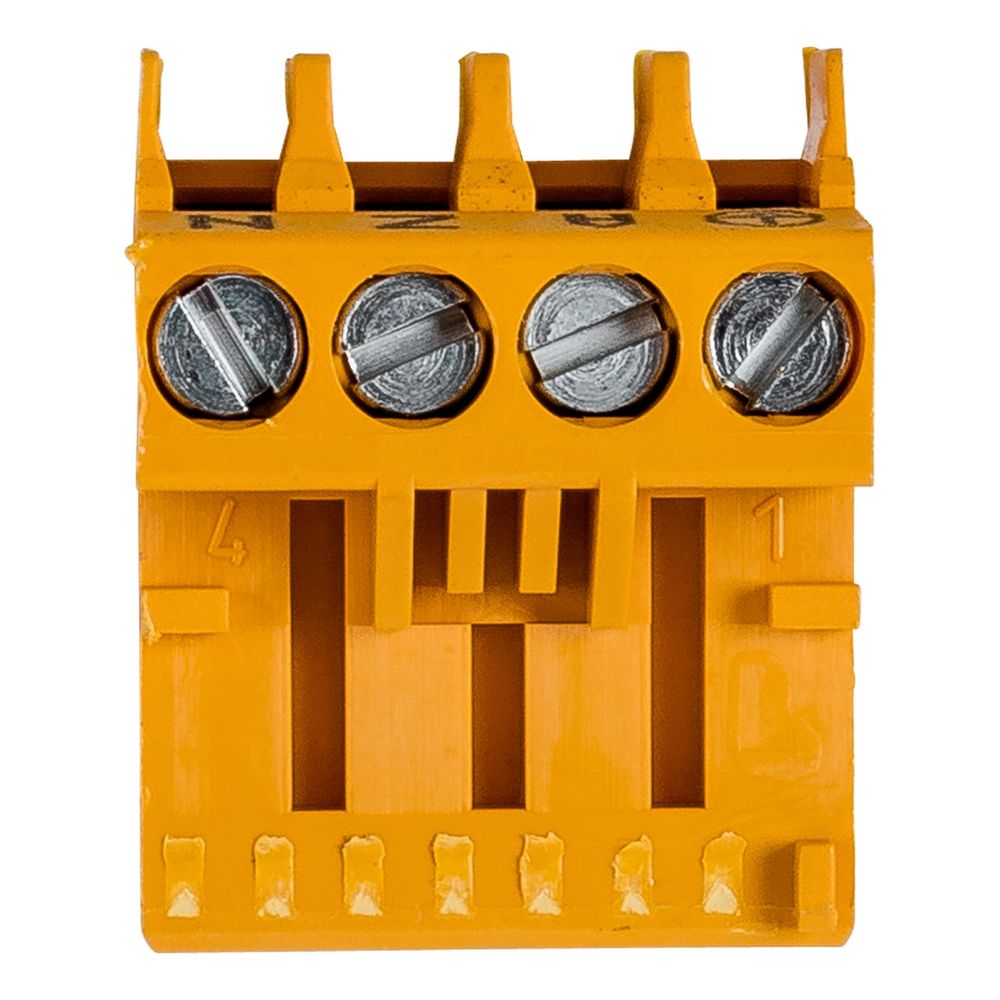 Wolf Gegenstecker Rast5 4-polig für TopOne, gelb... WOLF-279407499 4045013527911 (Abb. 1)