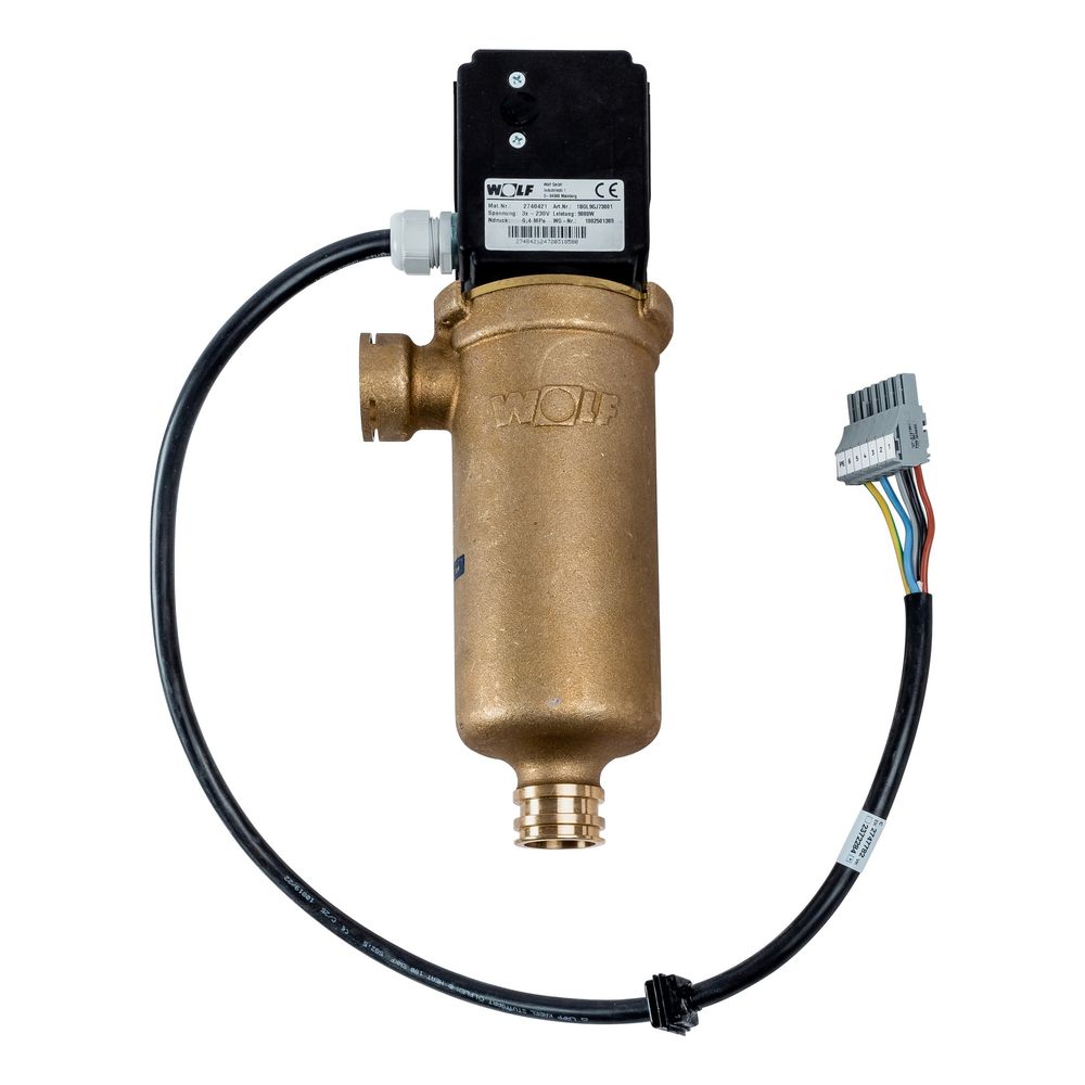 Wolf Elektro-Zusatzheizung 9kW, 400V, DN 32 für CHA-16/20 und 20/24... WOLF-9148753 4045013520264 (Abb. 1)