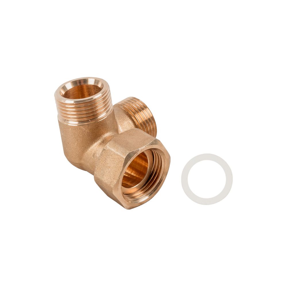 Wolf Winkel 3/4" Flx 3/4" AGx3/4" AG für Systemtrennung, 2070415... WOLF-2070415 4045013074958 (Abb. 2)