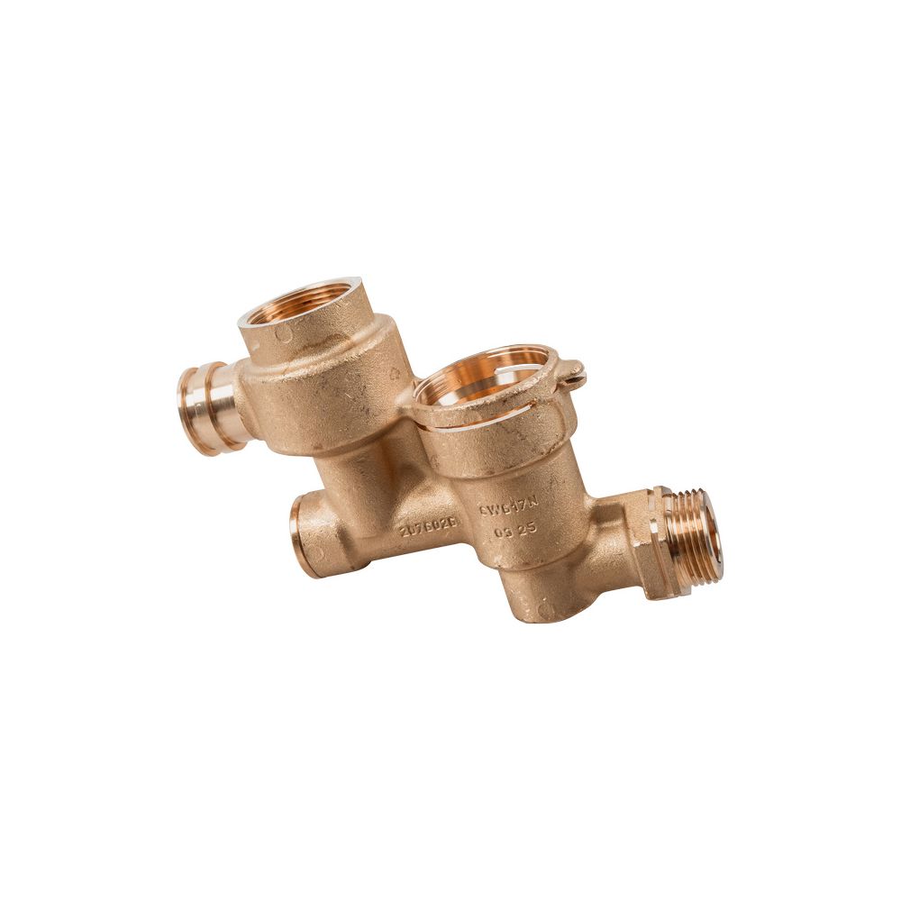 Wolf Ventilblock Heizungsrücklauf mit Sieb AG 3/4", für CAT-2 Convert, 2076026... WOLF-2076026 4045013577060 (Abb. 2)