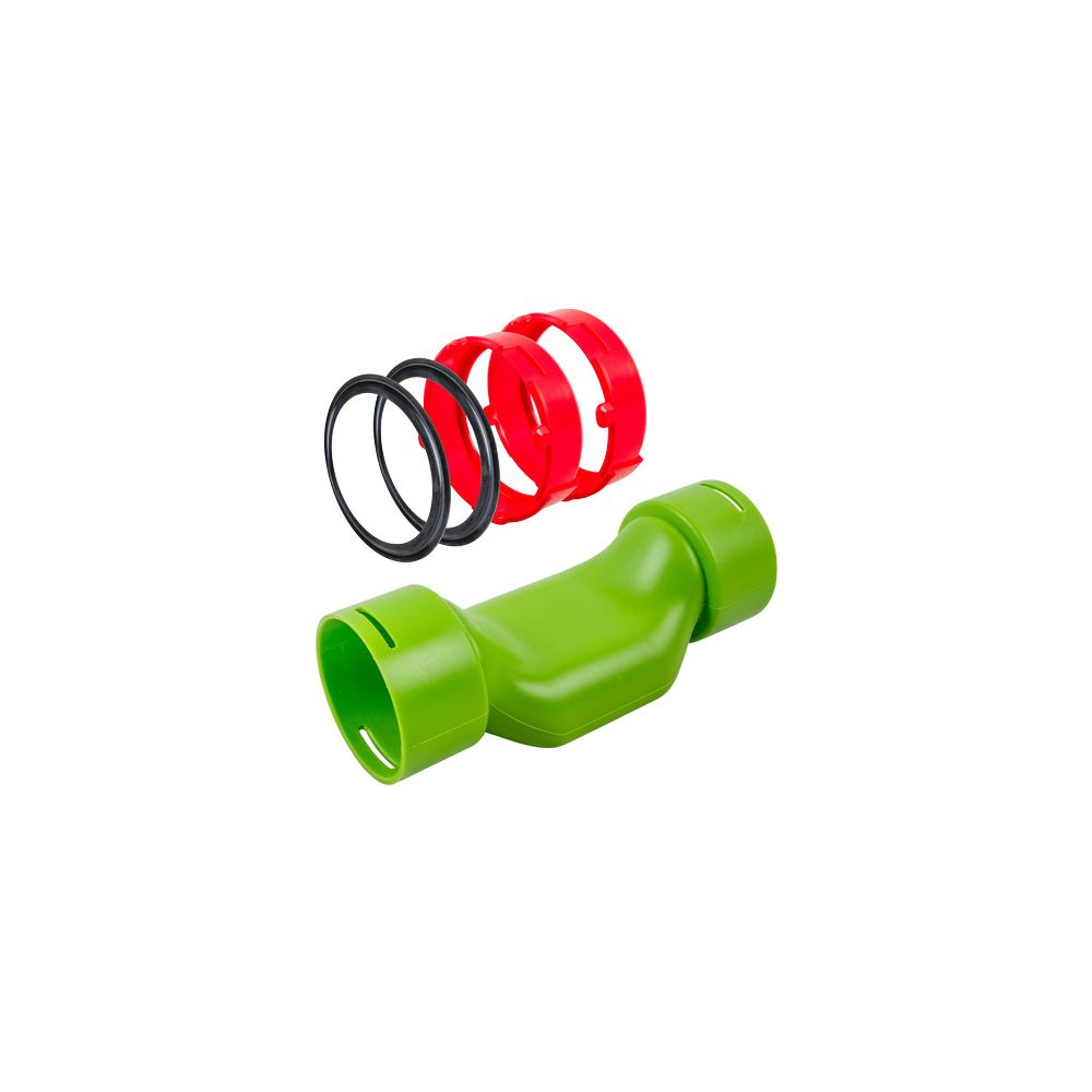 Wolf Kreuzungsset DN 75 antistatisch antimikrobiell, Kunststoff... WOLF-2578213 4045013607453 (Abb. 2)