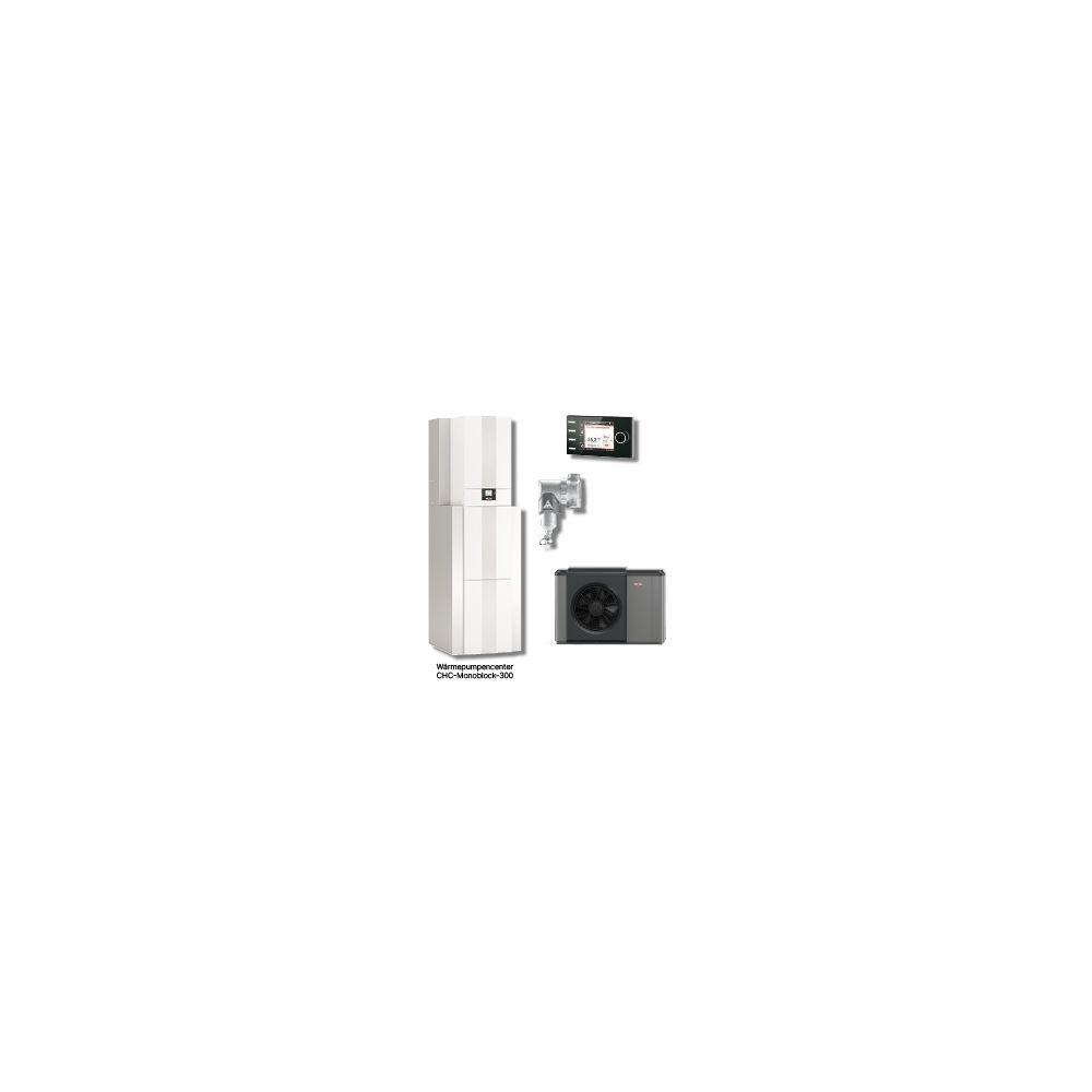 Wolf Paket CHC-Center 10/300-50 Luft-Wasser-Wärmepumpe Monoblock, 9,8kW bei A7/W35, R2... WOLF-9146845W04 4045013624429 (Abb. 2)