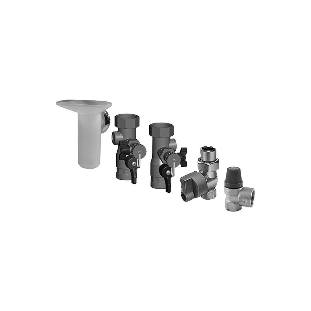 Wolf Anschluss-Set Aufputz für CGB-2-38/55... WOLF-8616330 4045013449923 (Abb. 2)