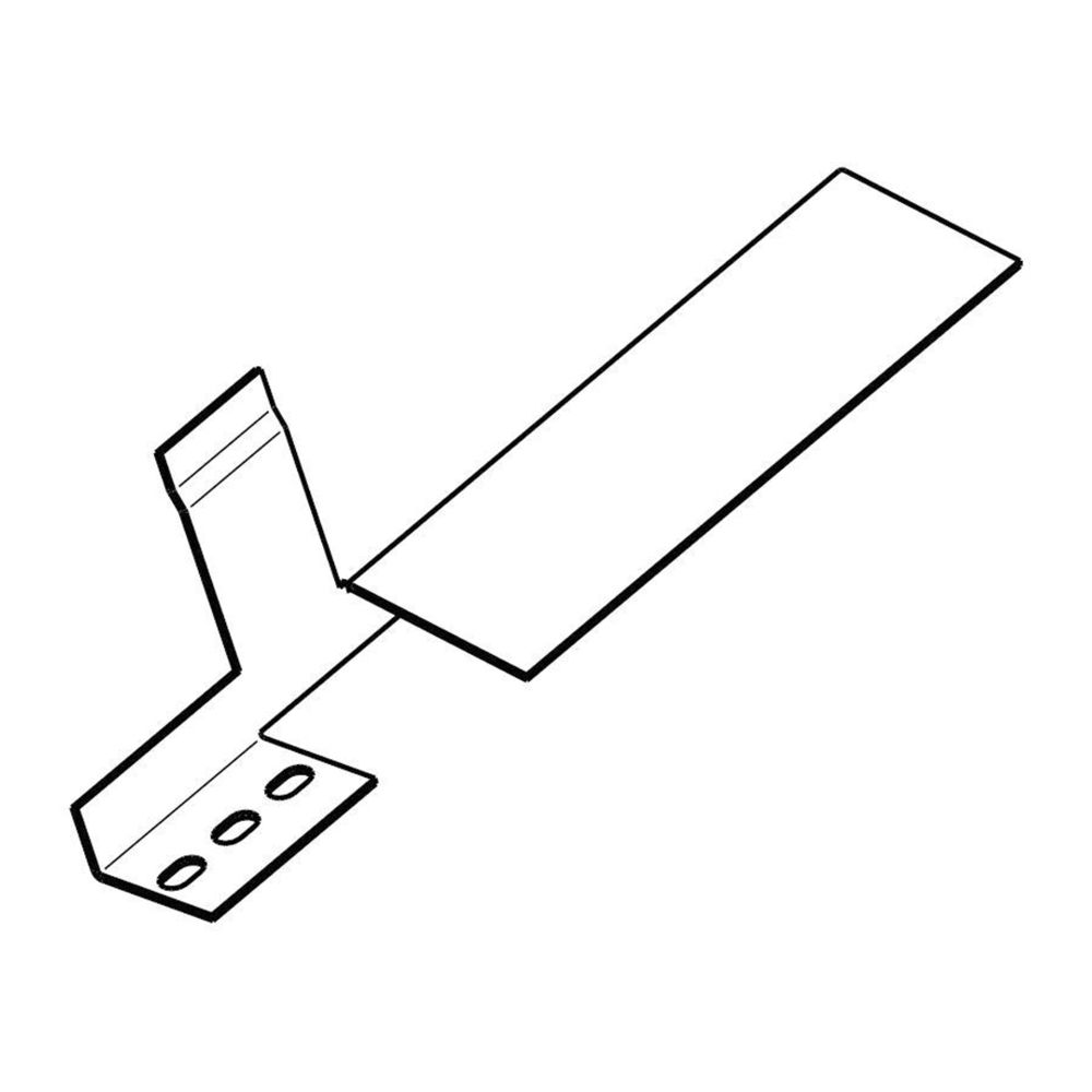 Wolf L-Kehlsattelbandauflage links für Indachmontageset BJ08... WOLF-2482995  (Abb. 1)