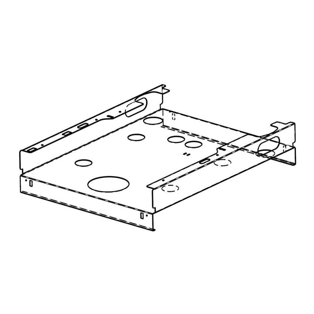 Wolf Verkl oben verzinkt für CGS-2R... WOLF-8614342  (Abb. 1)