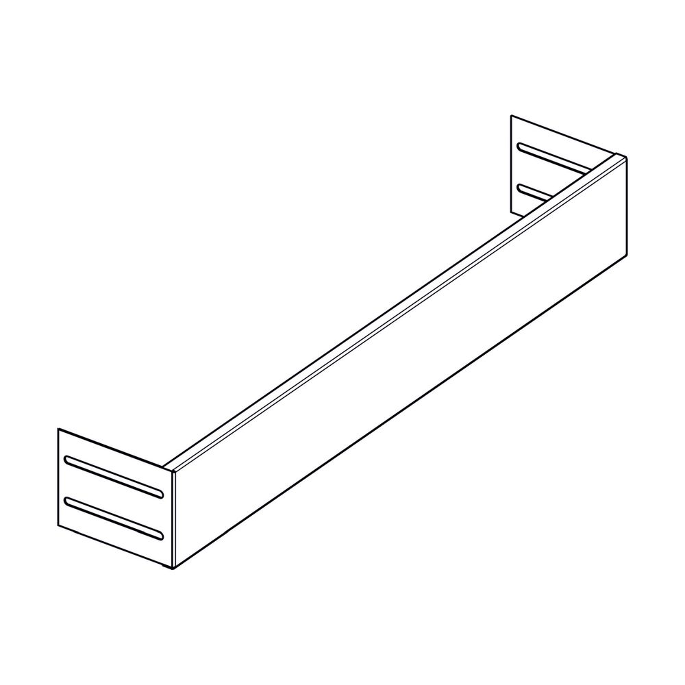 Wolf Unterputzleiste für Unterputzkasten 640mm, Verkehrsweiß... WOLF-8908964 4045013439658 (Abb. 2)