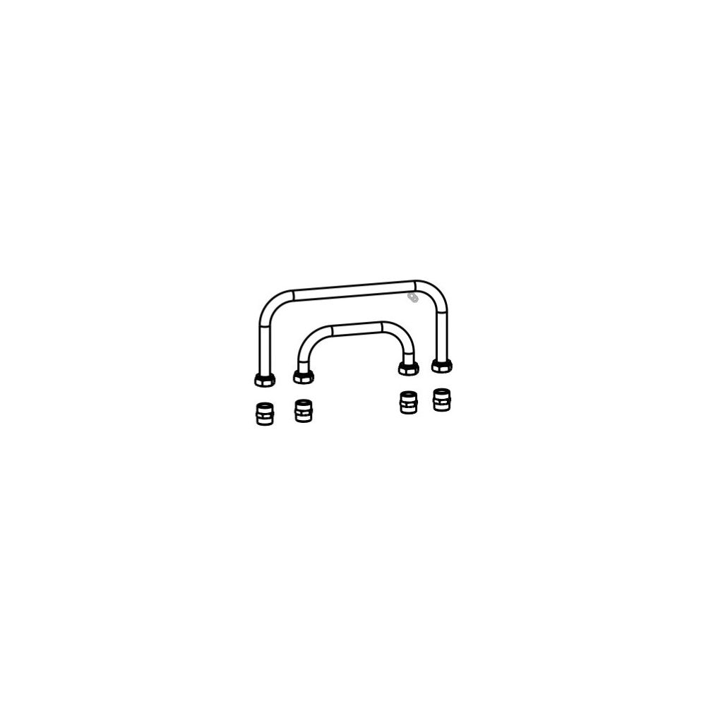 Wolf Anschluss-Set Estrich-Trocknung, für CAT-2, wiederverwendbar... WOLF-8617350 4045013590250 (Abb. 2)
