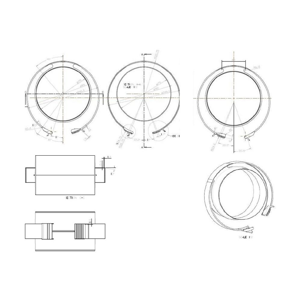 Wolf ISO-Rohrsystem Klemmring DN 180... WOLF-2576022 4045013071544 (Abb. 2)