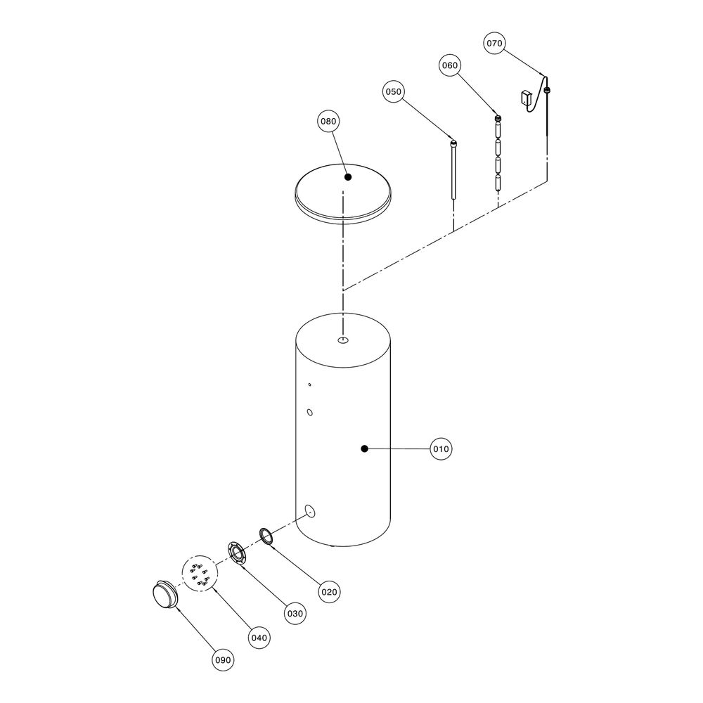 Wolf Paket Warmwasserspeicher SEW-1-400 bis ca. 20kW Heizleistung... WOLF-2483882Z02 4045013163317 (Abb. 2)