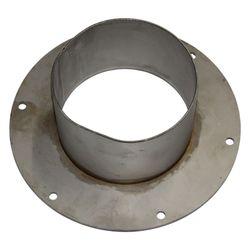 Wolf Eintrittsanschluss Rauchrohrstutzen DN 130 für CSK... WOLF-2651094 4045013026032 (Abb. 1)