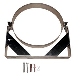 Wolf Wandhalterung DN 350 verstellbar, Edelstahl... WOLF-2651424 4045013024182 (Abb. 1)