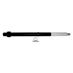 Wolf Dachdurchführung senkrecht C33x DN 80/125, Länge 1800-2300mm, Schwarz... WOLF-2651476 4045013084711 (Abb. 1)