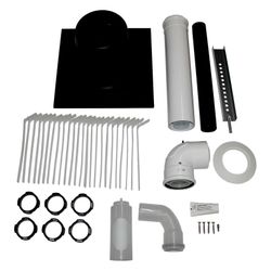 Wolf Anschluss-Set DN 60/100-C93x DN 60 im Schacht, Abdeckung Polypropylen... WOLF-2651870 4045013203297 (Abb. 1)