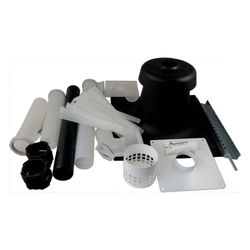 Wolf Anschluss-Set DN 60-B23 DN 60 im Schacht, Abdeckung Polypropylen... WOLF-2651900 4045013235304 (Abb. 1)