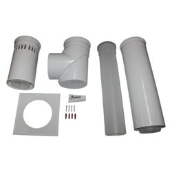 Wolf Anschluss-Set DN 110/160-B33 Steigleitung DN 110, raumluftabhängig... WOLF-2651994 4045013321281 (Abb. 1)