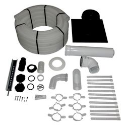 Wolf Anschluss-Set DN 60/100-C93x DN 60 flexibel im Schacht, Abdeckung Polypropylen... WOLF-2652000 4045013321397 (Abb. 1)