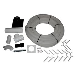 Wolf Anschluss-Set DN 110/160-C93x DN 110 flexibel im Schacht, Abdeckung Edelstahl... WOLF-2652005 4045013322141 (Abb. 1)