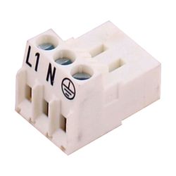 Wolf Gegenstecker Rast5F 3-polig für Regelungssystem WRS mit Bedienmodul BM-2, Weiß, 27... WOLF-274523799 4045013445567 (Abb. 1)
