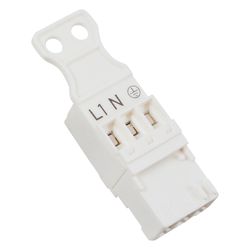 Wolf Gegenstecker Rast5F 3-polig für Regelungssystem WRS mit Bedienmodul BM-2, Weiß, 27... WOLF-274523799 4045013445567 (Abb. 1)