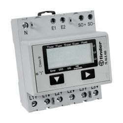 Wolf Energiezähler 3-phasig, 65A 3x230/400VAC/50Hz 1000 Impulsen/kWh 70mm, 9149697... WOLF-9149697 4045013578524 (Abb. 1)