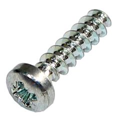 Wolf Schraube für COB, Flachrundkopf Schlitz Stahl 4x16mm, 345100599... WOLF-345100599 4045013572317 (Abb. 1)