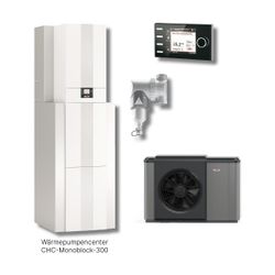 Wolf Paket CHC-Center 10/300-50 Luft-Wasser-Wärmepumpe Monoblock, 9,8kW bei A7/W35, R2... WOLF-9146845W04 4045013624429 (Abb. 1)