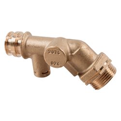 Wolf Anschlussblock Warmwasser AG G 3/4", für CAT-2 Convert, 2076024... WOLF-2076024 4045013577046 (Abb. 1)