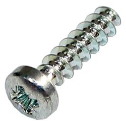 Wolf Schraube für COB, Flachrundkopf Schlitz Stahl 4x16mm, 345100599... WOLF-345100599 4045013572317 (Abb. 1)