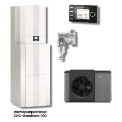 Wolf Paket CHC-Center 10/300-50 Luft-Wasser-Wärmepumpe Monoblock, 9,8kW bei A7/W35, R2... WOLF-9146845W04 4045013624429 (Abb. 1)