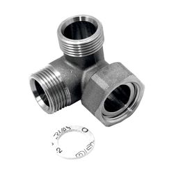 Wolf Winkel 3/4" Flx 3/4" AGx3/4" AG für Systemtrennung, 2070415... WOLF-2070415 4045013074958 (Abb. 1)