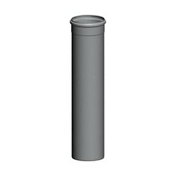 Wolf Luftrohr DN 160 einwandig 1000mm, Polypropylen, Weiß... WOLF-2651765 4045013086227 (Abb. 1)