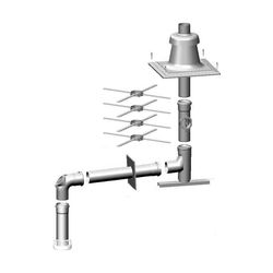 Wolf Anschluss-Set DN 60-B23 DN 60 im Schacht, Abdeckung Polypropylen... WOLF-2651900 4045013235304 (Abb. 1)