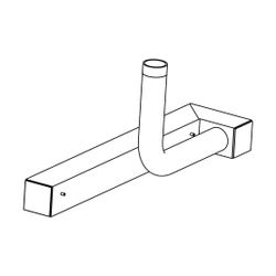 Wolf Vorlauf Gussblock für Gas-Brennwertkessel MGK-300... WOLF-2483007 4045013022133 (Abb. 1)