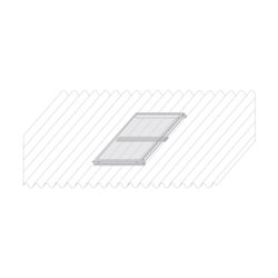 Wolf Aluplus Schneelasterweiterung hochkant für 1 Kollektor F3/CFK-1, Welldach... WOLF-2484153 4045013144736 (Abb. 1)
