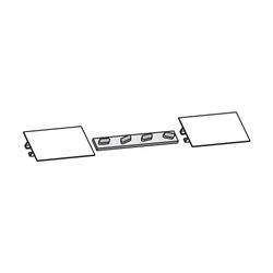 Wolf Schneelastschienenverbinder-Set für zwei Schneelastschienen... WOLF-2484923 4045013283473 (Abb. 1)