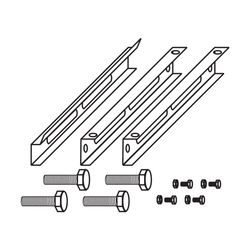 Wolf Befestigungsset Betonträger für TLHK/TLH/LH/LH-Atex 25, senkrecht... WOLF-6500781 4045013039162 (Abb. 1)