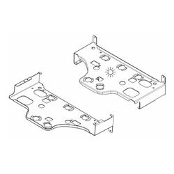 Wolf Konsole verzinkt für Gas-Brennwerttherme CGB-2... WOLF-8613769 4045013269033 (Abb. 1)