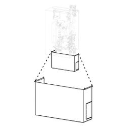 Wolf Verkleidung Anschlüsse für Wohnungsstation CAT-2 Convert... WOLF-8617356 4045013587533 (Abb. 1)