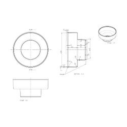 Wolf ISO-Rohrsystem Reduzierung DN 200/180... WOLF-2577978 4045013500204 (Abb. 1)